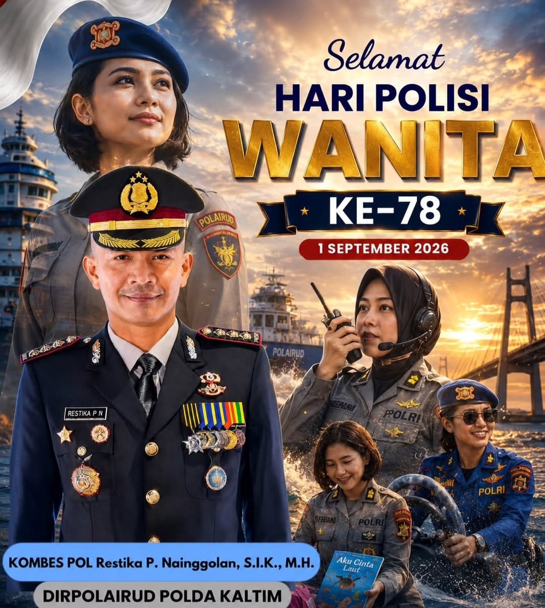 HUT ke-78 Polwan, Dirpolairud Polda Kaltim Soroti Peran Perempuan dalam Pengabdian Polri